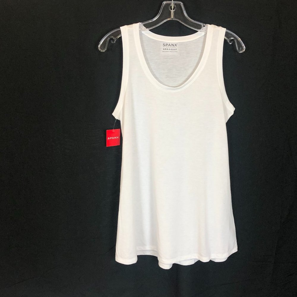 SPANX White Tank Top